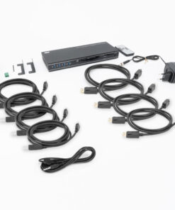 ACT 4-Poorts DisplayPort 4K@60Hz KVM Switch - Afbeelding 3