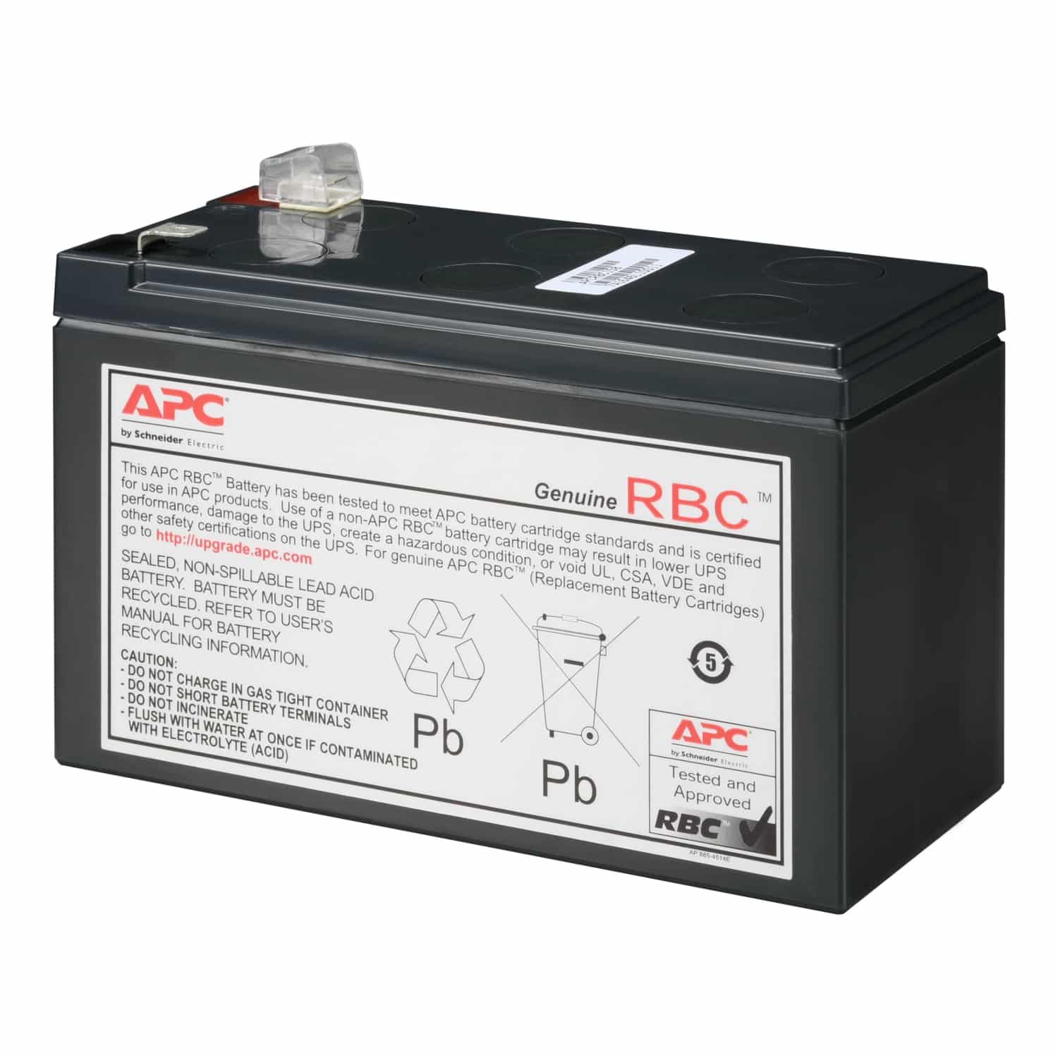 APC Vervangende Batterijcartridge 158 met 2 jaar garantie