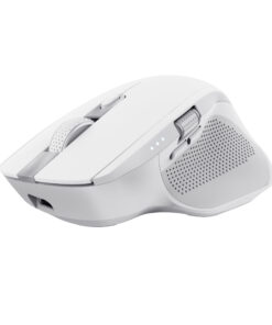 Trust Ozaa+ Draadloze Muis - Multi-device muis – USB en Bluetooth verbinding – 3200 DPI – Wit