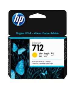 HP 712 29 ml inktcartridge voor DesignJet, geel