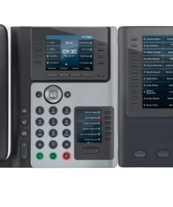 HP Poly Edge E400 IP-telefoon met PoE-ondersteuning