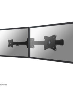 Neomounts FPMA-CB100BLACK Dual monitor adapter, 10-27", 10 kg, 75x75/ 100x100 mm, Black