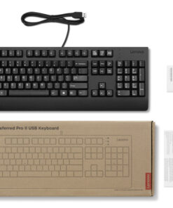 Lenovo Preferred Pro II toetsenbord Thuis/Werk USB Amerikaans Engels Zwart - Afbeelding 4