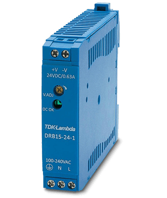 Allied Telesis DRB15 power supply unit Blauw
