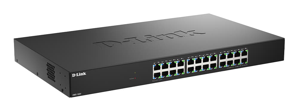 D-Link DMS-1024 Unmanaged 2.5G Ethernet (100/1000/2500) Zwart - Afbeelding 2