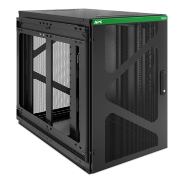 APC NetShelter WX AR118SM - 19inch Wand patchkast, 18U/HE, 800MM diep, Zijmontage, Gemonteerd - Afbeelding 3