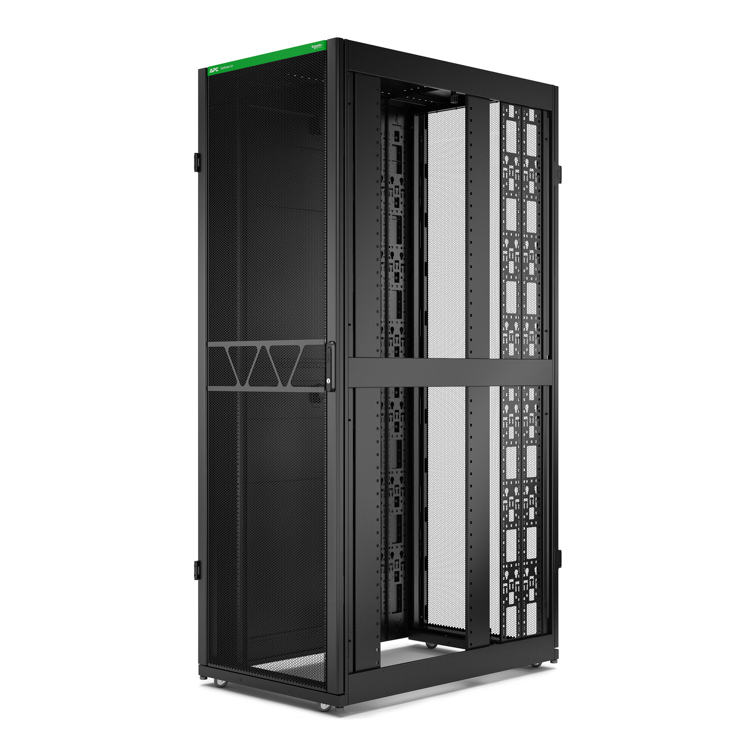 APC Netshelter SX Gen2 AR3357B2 - 48U, 2258h x 750b x 1070d mm, met zijpanelen, zwart - Afbeelding 5