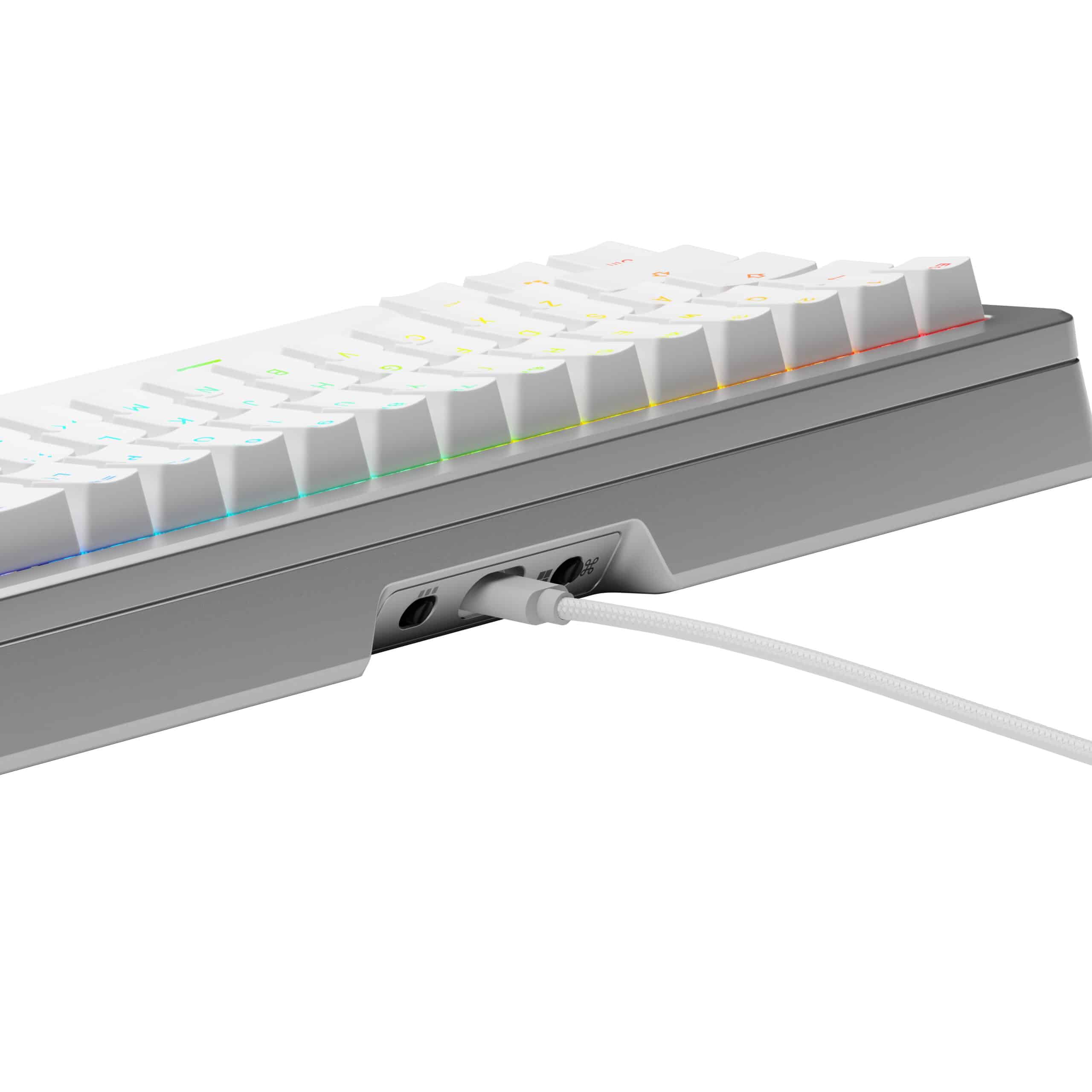 Glorious Gaming GMMK 3 PRO 65% Prebuilt toetsenbord Gamen USB QWERTY Amerikaans Engels Zilver - Afbeelding 5