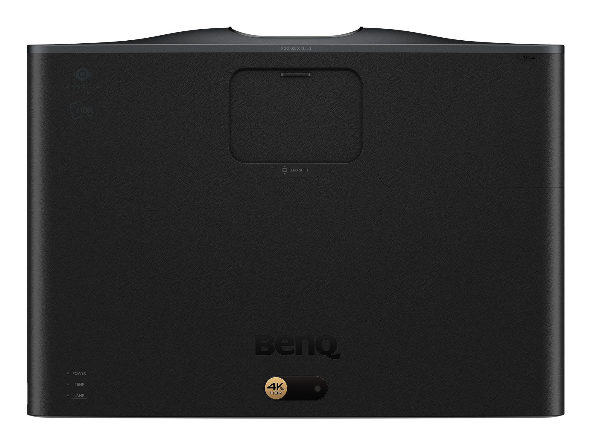 BenQ W2720i Projector met normale projectieafstand 2500 ANSI lumens DLP UHD 4K (3840x2160) 3D Zwart - Afbeelding 3