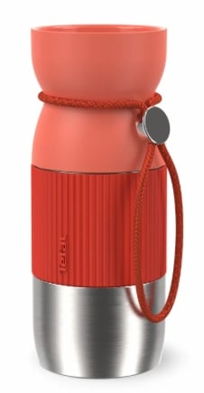 Tefal beYou N2191510 travel mug met kopvormige dop oranje (0,36L)