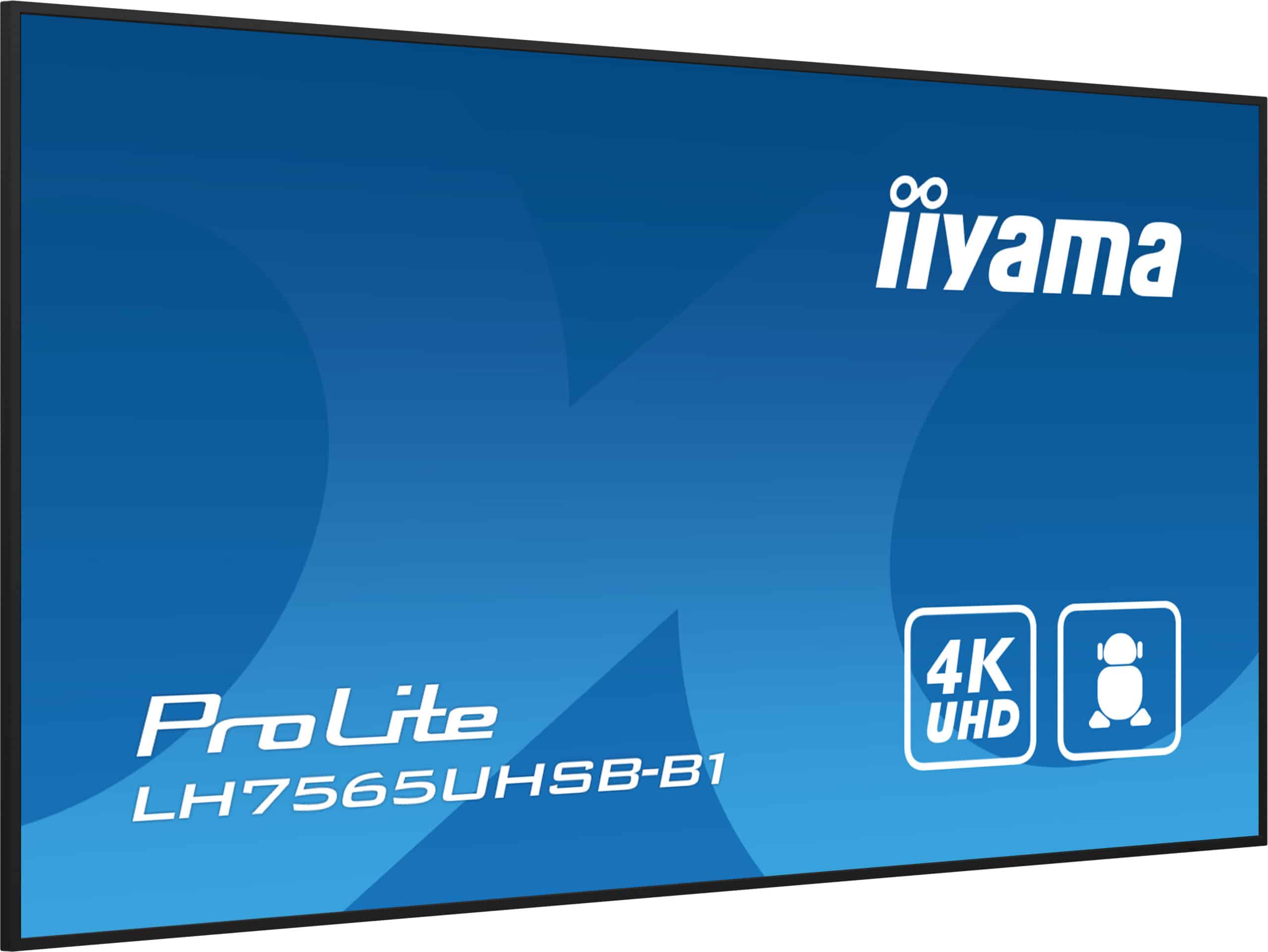 iiyama LH7565UHSB-B1 beeldkrant Kiosk-ontwerp 189,2 cm (74.5") LED Wifi 800 cd/m² 4K Ultra HD Zwart Type processor Android 11 24/7 - Afbeelding 6