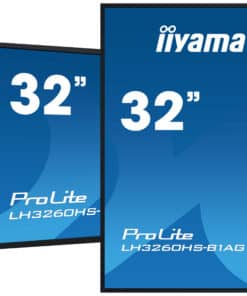 iiyama LH3260HS-B1AG beeldkrant Digitaal A-kaart 80 cm (31.5") LED Wifi 500 cd/m² Full HD Zwart Type processor Android 11 24/7 Monitor