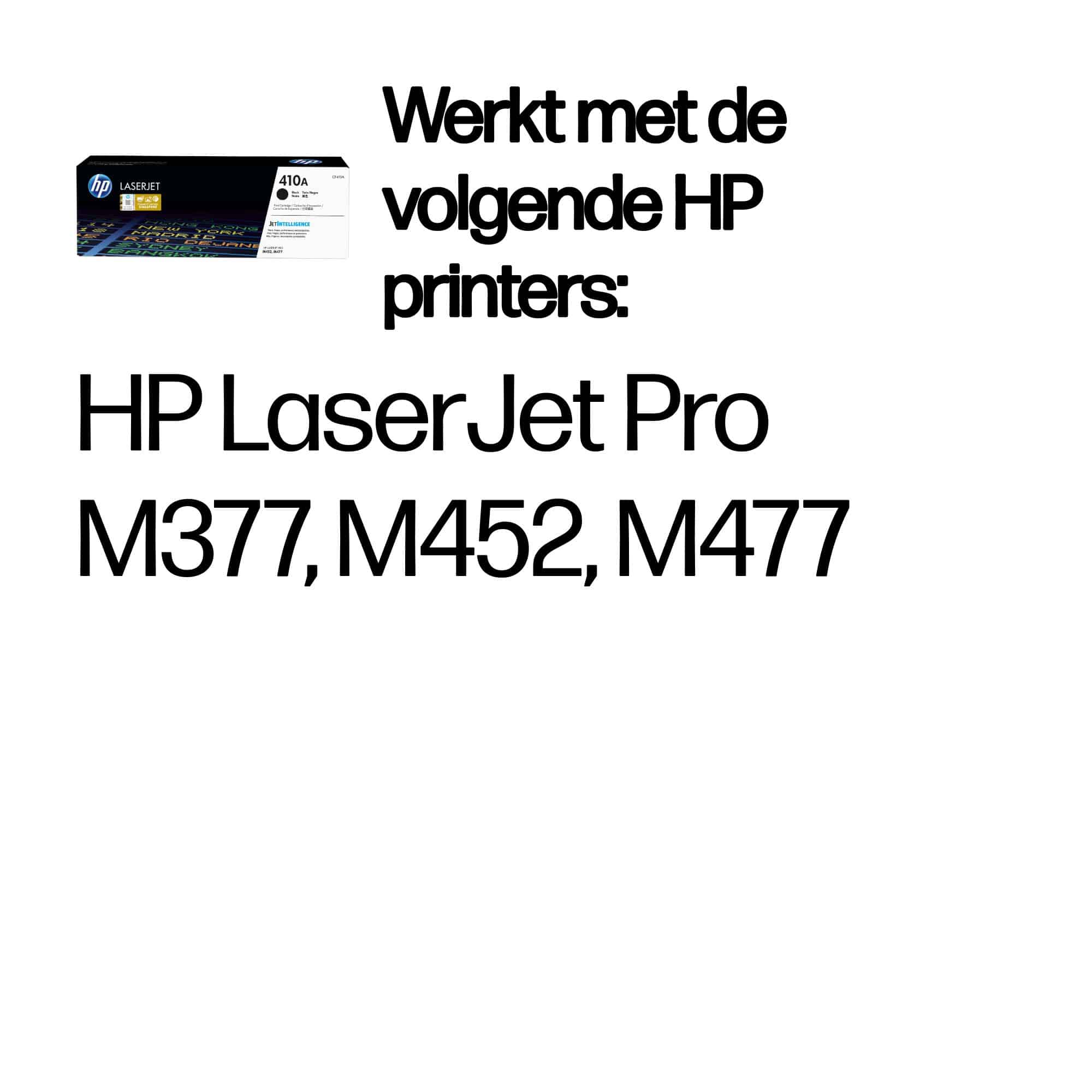 HP 410A originele zwarte LaserJet tonercartridge