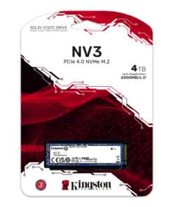 Kingston SNV3S/4000G 4000G NV3 SSD, 4 TB, M.2 2280, NVMe, PCIe Gen 4, 6000 MB/s - Afbeelding 5