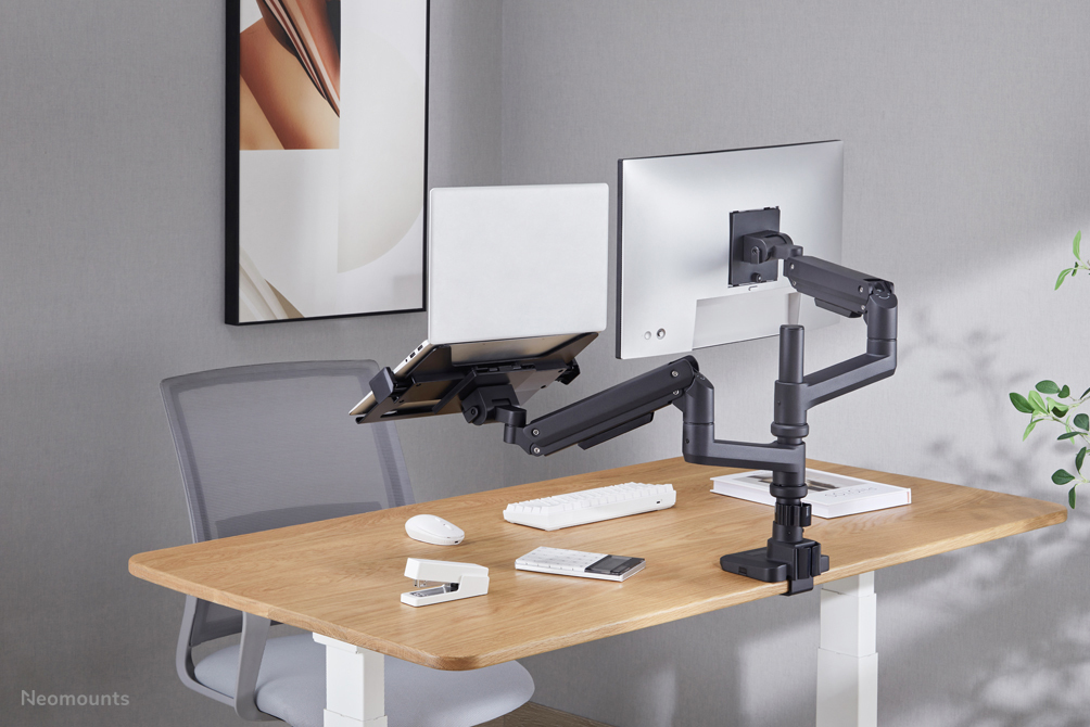 Neomounts ADS20-425BL Laptop holder, 11.6 - 17.3 inch, 8 kg, Steel, Black - Afbeelding 8