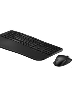 HP 685 CFT DUAL-MODE KB/MSE COMBO toetsenbord Inclusief muis Kantoor RF-draadloos + Bluetooth Zwart