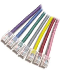 APC CAT 5 UTP 568B PATCHKABEL, GRIJS, RJ45 MANNELIJK NAAR RJ45 MANNELIJK, 4 PAAR, 24 AWG, GEVLOCHTEN, PVC, 50 FT