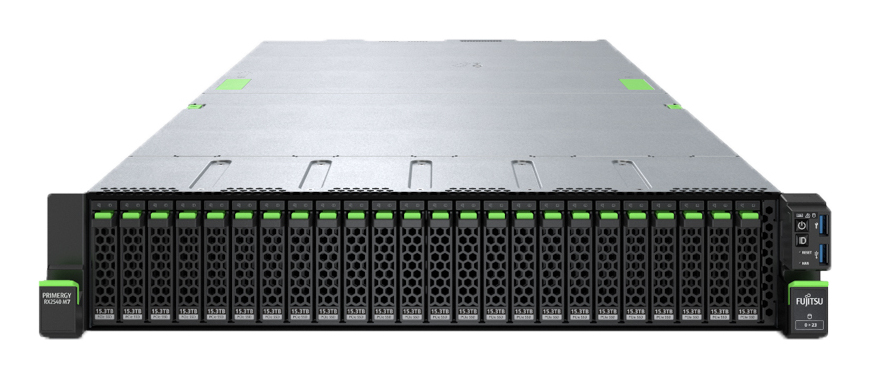 Fujitsu PRIMERGY RX2540 M7 server 0 GB Rack (2U) Intel® Xeon® Silver 4509Y 2,6 GHz 32 GB DDR5-SDRAM 900 W