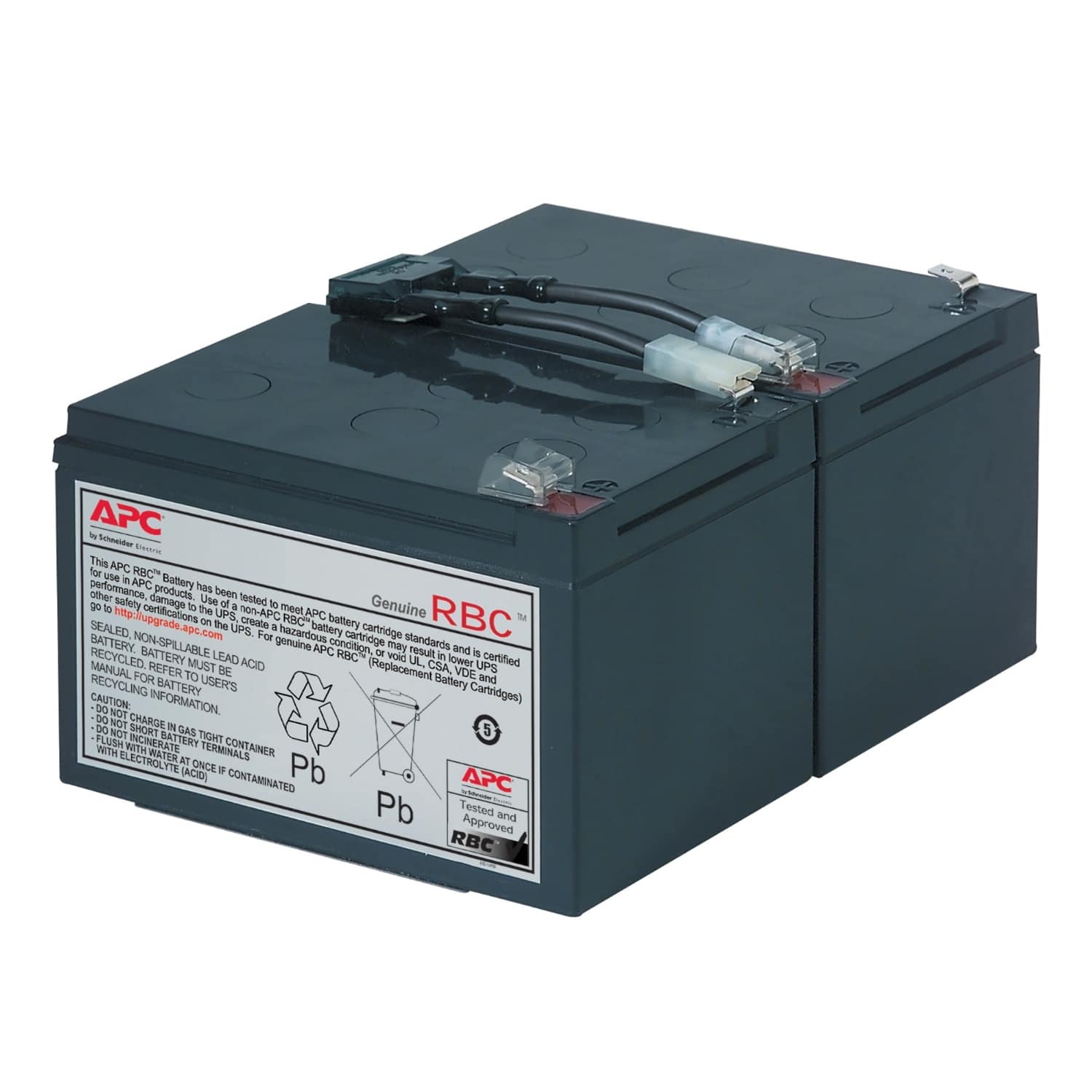 APC vervangingsbatterij patroon #6