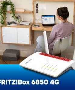 Box FRITZ! 6850 4G International draadloze router Gigabit Ethernet Dual-band (2.4 GHz / 5 GHz) Wit - Afbeelding 5