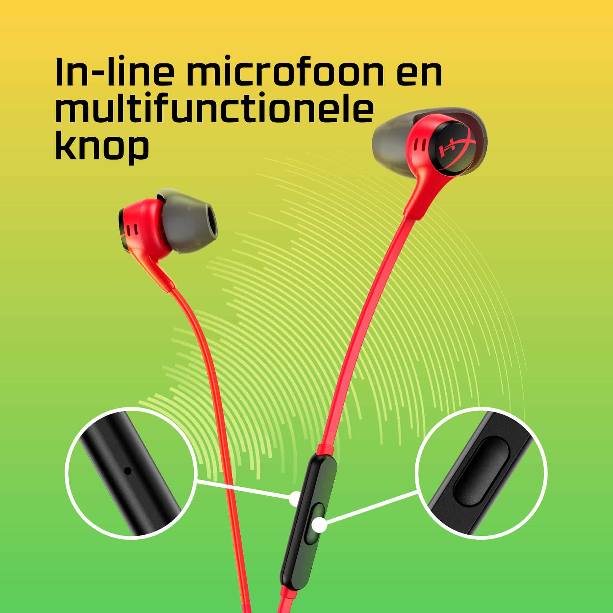 HyperX Cloud Earbuds II zwart - Afbeelding 5