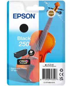 Epson 250 Violin Claria Photo HD inktcartridge Origineel Zwart