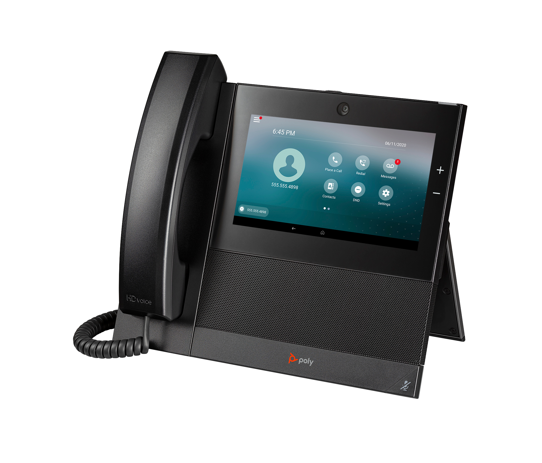 HP Poly CCX 700 Business Media Phone met ondersteuning voor Open SIP en PoE - Afbeelding 2