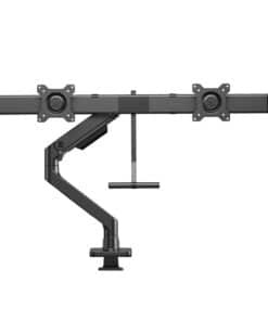 ACT Monitorarm 32" office premium, gasveer, crossbar, 2 schermen
