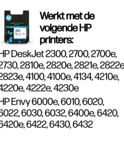 HP 305 originele drie-kleuren inktcartridge