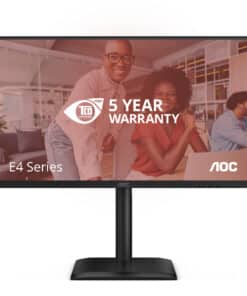 AOC 24E4U computer monitor 60,5 cm (23.8") 1920 x 1080 Pixels Full HD LED Zwart