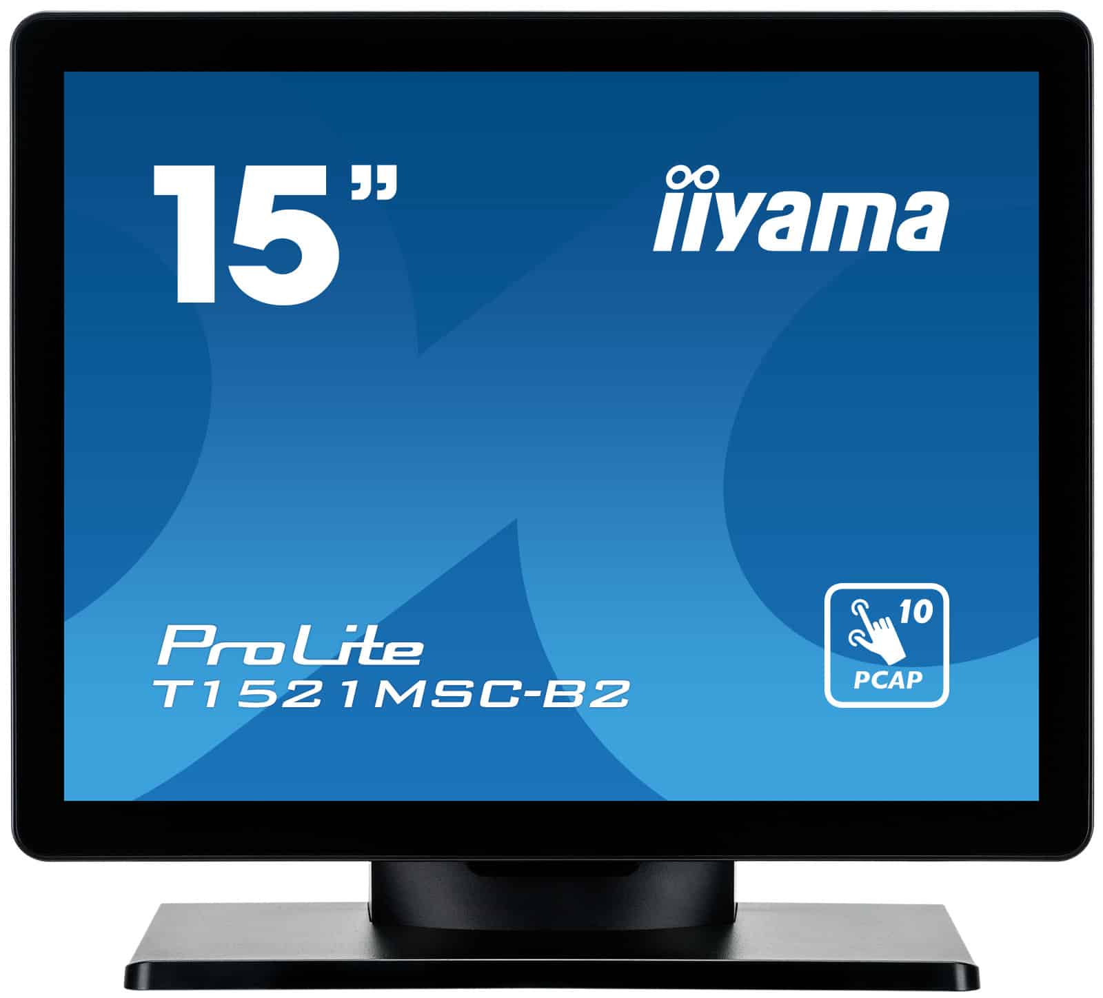 iiyama ProLite T1521MSC-B2 computer monitor 38,1 cm (15") 1024 x 768 Pixels XGA LED Touchscreen Tafelblad Zwart - Afbeelding 2