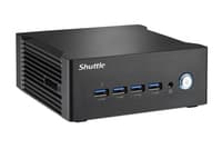 Shuttle Nano PC NA10H7, AMD Ryzen 7-8845HS APU, Radeon780M, 2xHDMI, 2xUSB-C 4.0(DP), 2x2.5Gbit LAN, incl. VESA, 24/7 permanent gebruik Barebone - Afbeelding 2