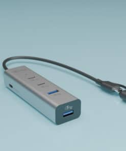 i-tec Metal Universal Charging HUB 2xUSB-C + 2x USB-A Port + Power Delivery 85W - Afbeelding 2