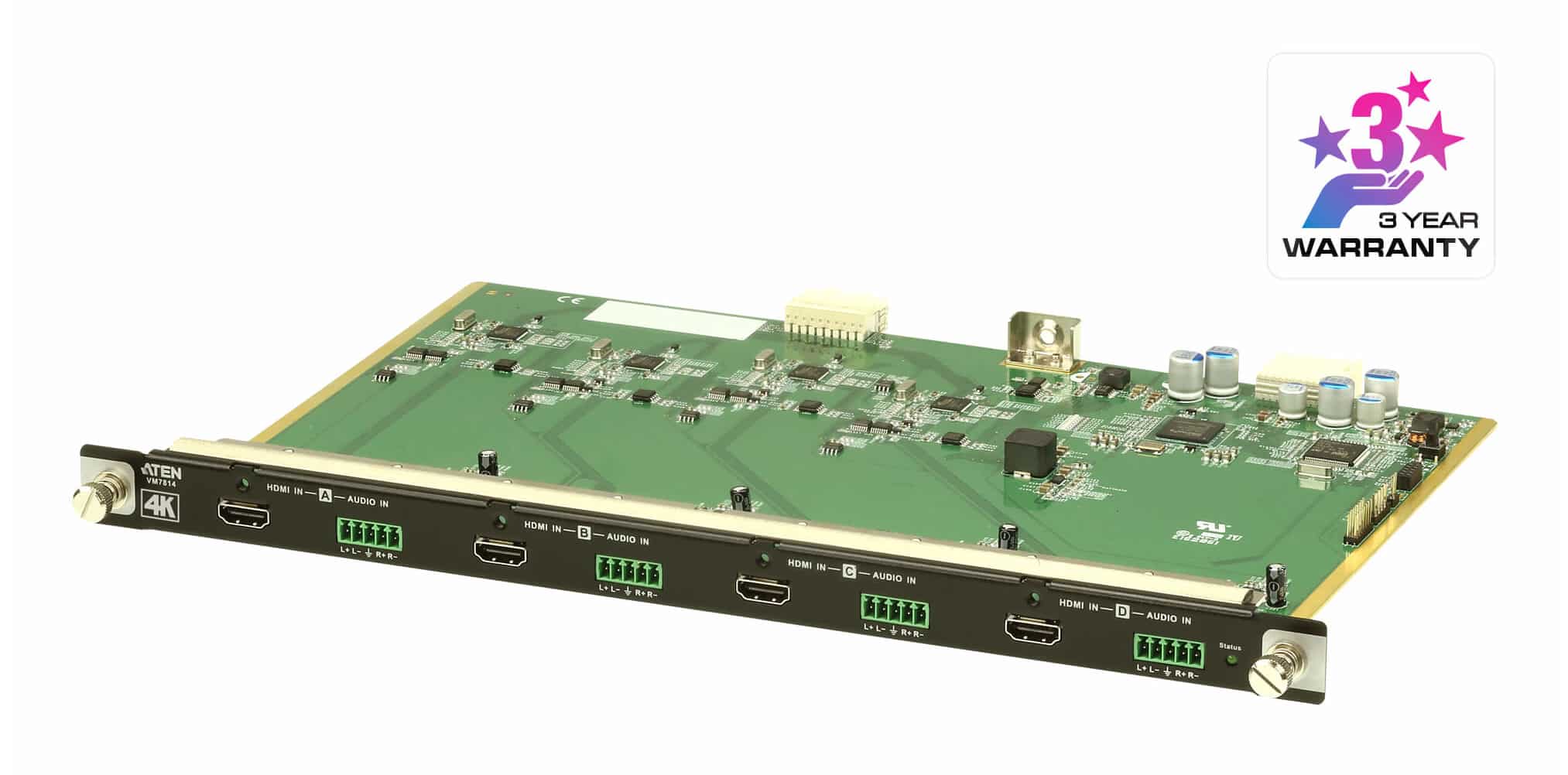 ATEN 4-Poorts 4K HDMI ingangskaart