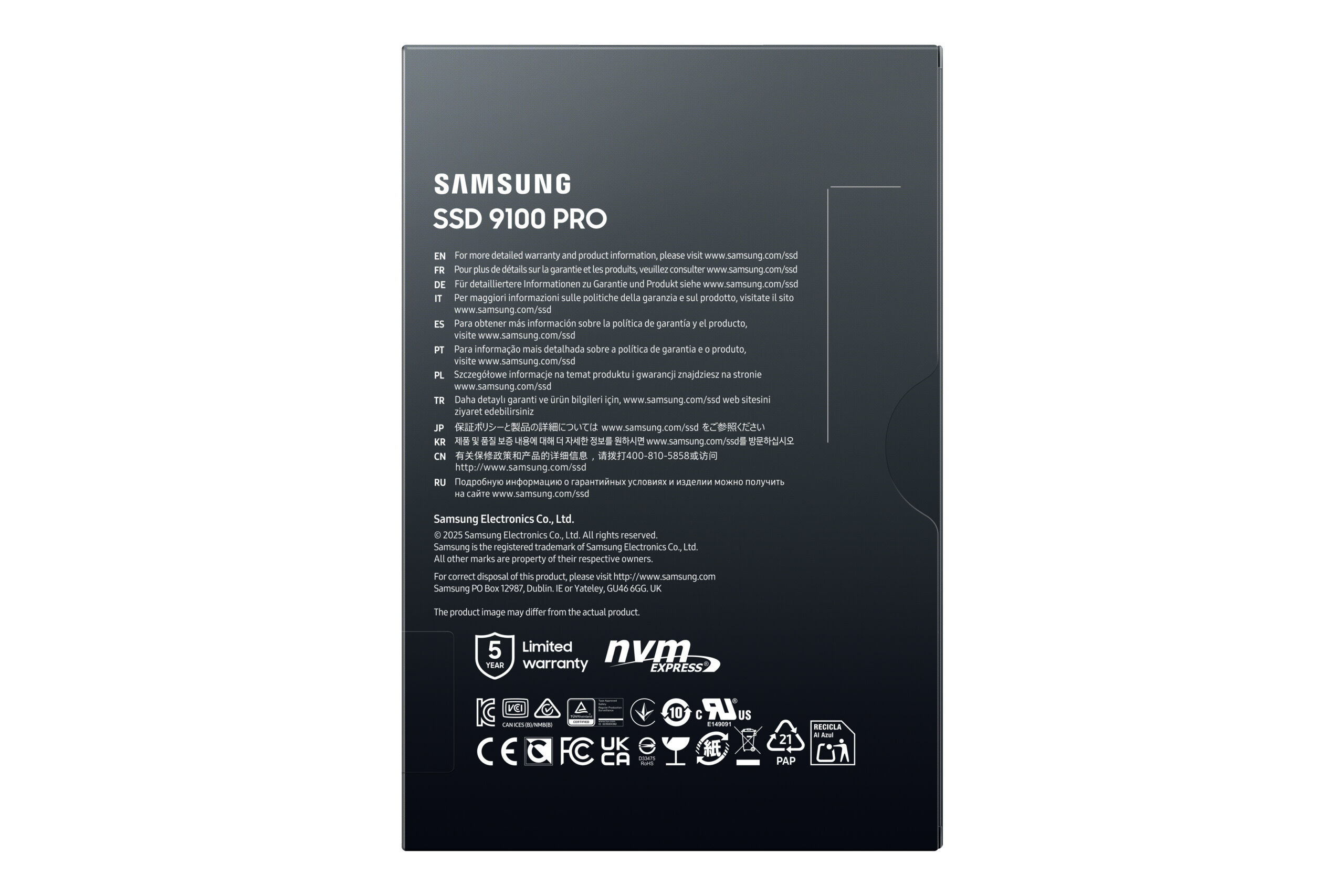 Samsung MZ-VAP1T0 1 TB M.2 PCI Express 5.0 NVMe V-NAND TLC - Afbeelding 6