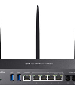 TP-Link Omada AX3000 draadloze router Gigabit Ethernet Dual-band (2.4 GHz / 5 GHz) Zwart