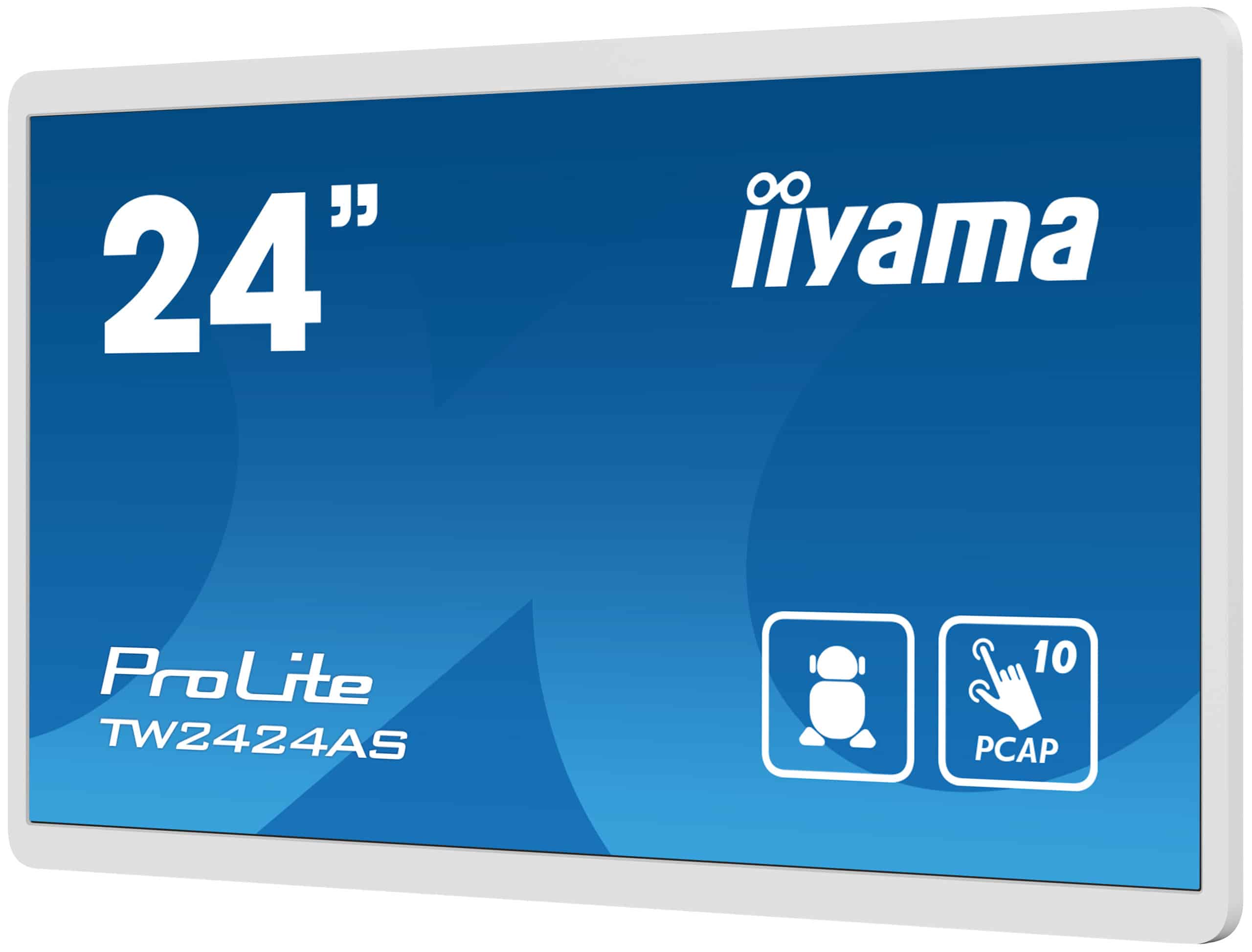 iiyama TW2424AS-W1 beeldkrant Digitale signage flatscreen 60,5 cm (23.8") Wifi 250 cd/m² 4K Ultra HD Zwart Touchscreen Type processor Android 24/7 - Afbeelding 4