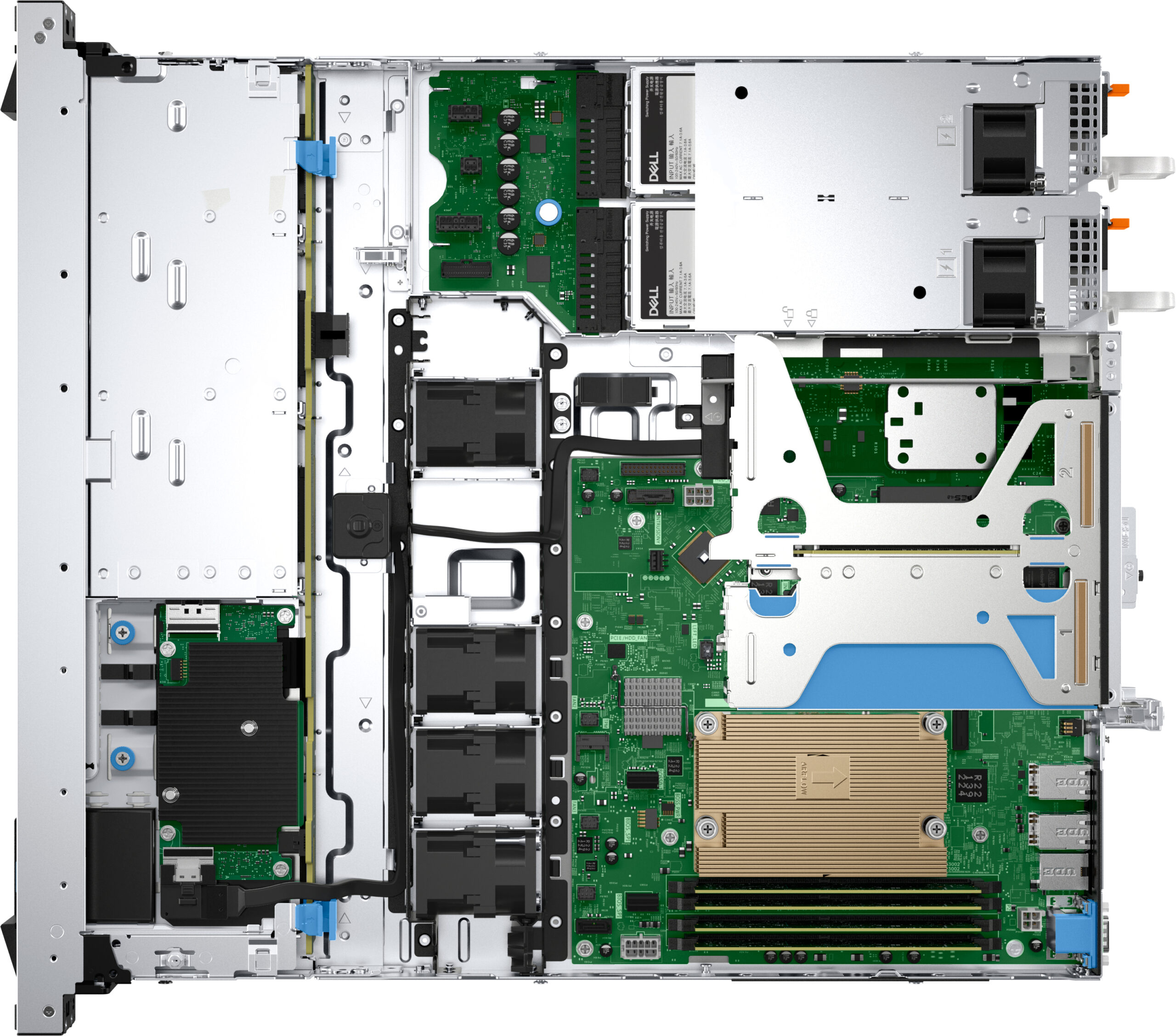 DELL PowerEdge R360 server 960 GB Rack (1U) Intel® Xeon® 6369P 3,3 GHz 32 GB DDR5-SDRAM 700 W - Afbeelding 5