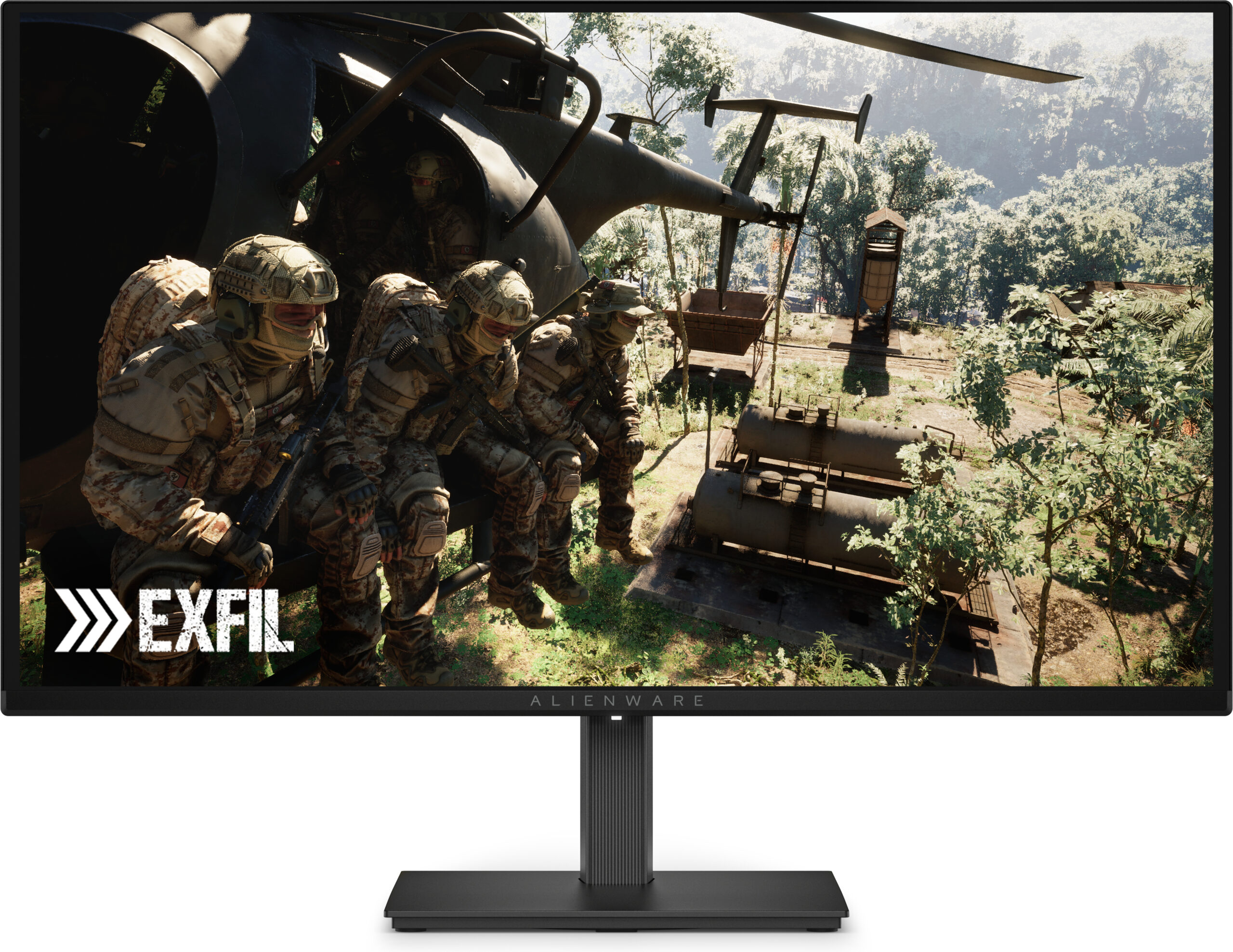Alienware AW2726DM computer monitor 67,3 cm (26.5") 2560 x 1440 Pixels Quad HD QD-OLED Zwart - Afbeelding 2