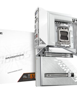 Gigabyte X870 A STEALTH ICE AORUS STEALTH ICE, ATX, AMD AM5, DDR5, 2x PCIe 5.0, Wi-Fi 7, 5 Gbe, USB4