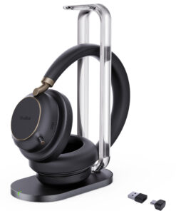 Yealink BH76 Plus met Oplaadstandaard UC Zwart USB-C/A Headset