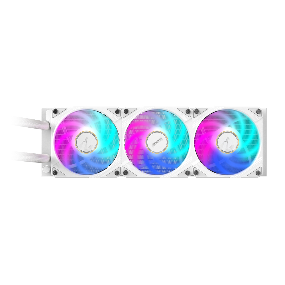 GIGABYTE AORUS WATERFORCE X II 360 ICE Processor Alles-in-één vloeistofkoeler 12 cm Wit - Afbeelding 4