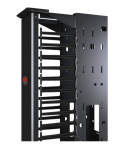 APC Veelzijdige, verticale kabelgeleider voor racks met 2 of 4 staanders, 84"H x 6"B, deur aan één zijde - Afbeelding 5