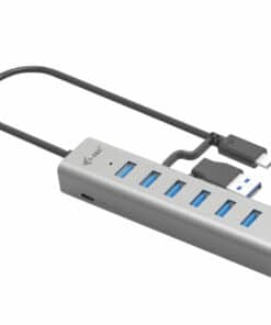 i-tec USB-C/USB-A Charging Metal HUB 7 Port - Afbeelding 2