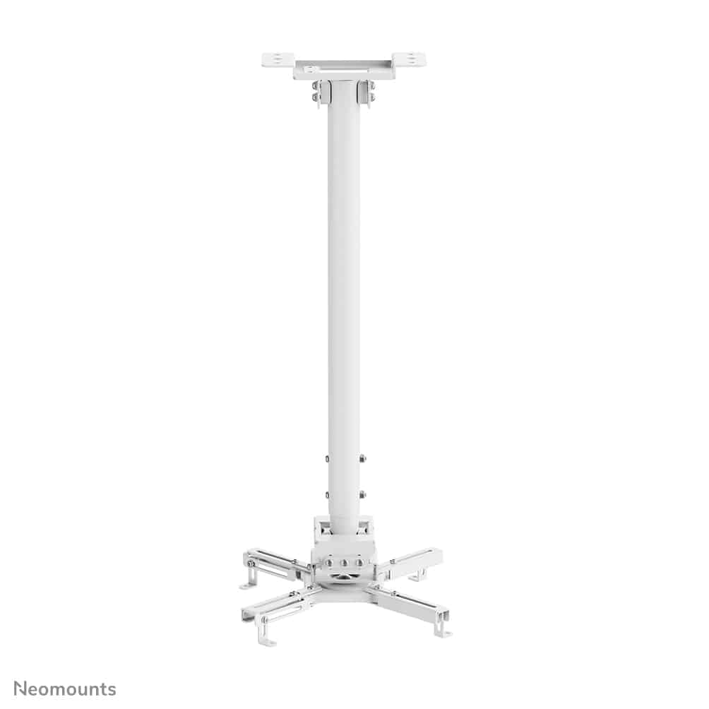 Neomounts CL25-550WH1 Beamer plafondbeugel - h 74,5-114,5 cm - Easy Install - full motion - Afbeelding 5