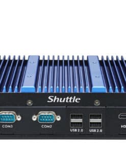 Shuttle BPCAL02-i7 industrieel Box-PC, Core i7-1255U, 2x SO-DIMM, 2x LAN, 1x COM, 1xHDMI, 4x USB, ventilatorloos, 24/7 permanent gebruik Barebone - Afbeelding 6