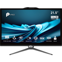 MSI Pro AP222T 14M-622EU Intel® Pentium® Gold G7400 54,6 cm (21.5") 1920 x 1080 Pixels Touchscreen Alles-in-één-pc 8 GB DDR4-SDRAM 128 GB SSD Windows 11 Pro Wi-Fi 5 (802.11ac) Zwart - Afbeelding 2