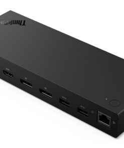 Lenovo ThinkPad USB4 Smart Dock 5500 with 135W Adapter Bedraad Zwart - Afbeelding 7