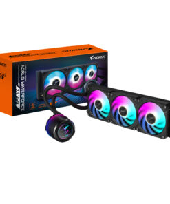 GIGABYTE AORUS WATERFORCE X II 360 Processor Alles-in-één vloeistofkoeler 12 cm Zwart
