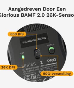 Glorious Gaming Series 2 PRO muis Gamen Rechtshandig RF Wireless + USB Type-C Optisch 26000 DPI - Afbeelding 5